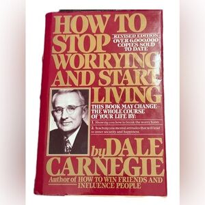 Red and Gold Dale Carnegie Book